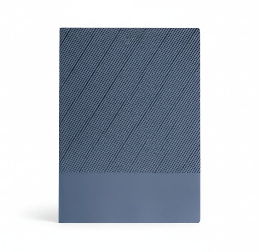 Custom Printed Fabric Notebook – Modern Artistic Design