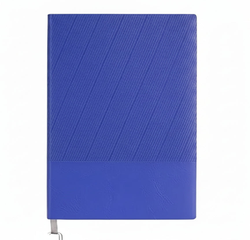 Custom Printed Fabric Notebook – Modern Artistic Design