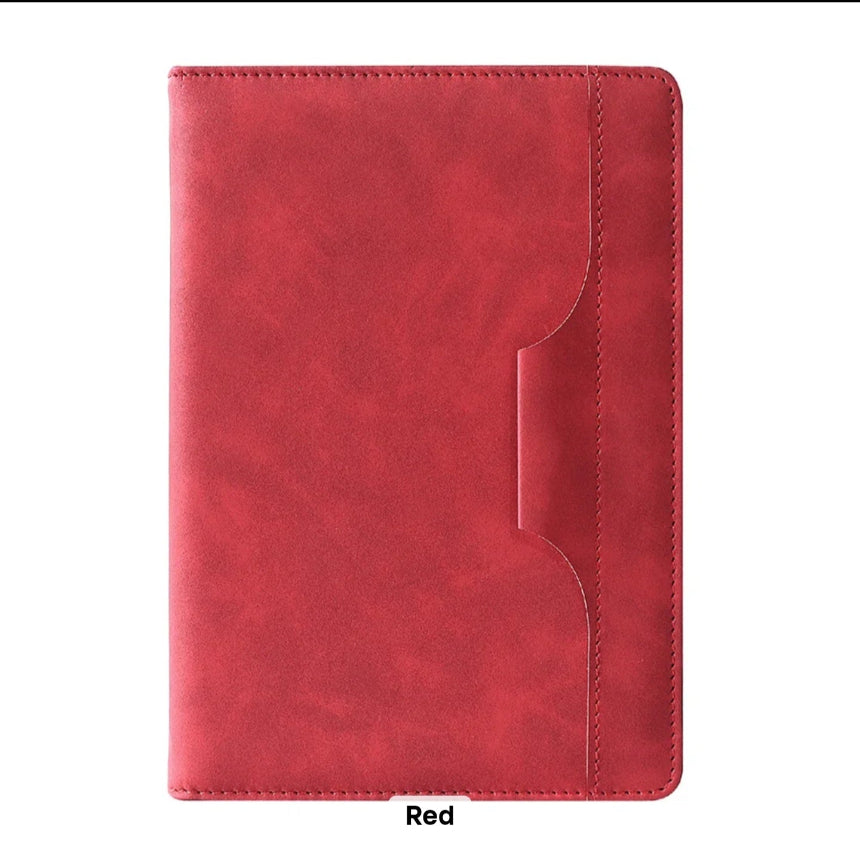 A5 PU Leather Notebook with Pen Holder – Stylish Executive Diary