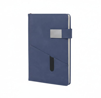 A5 PU Leather Notebook with Magnetic Closure