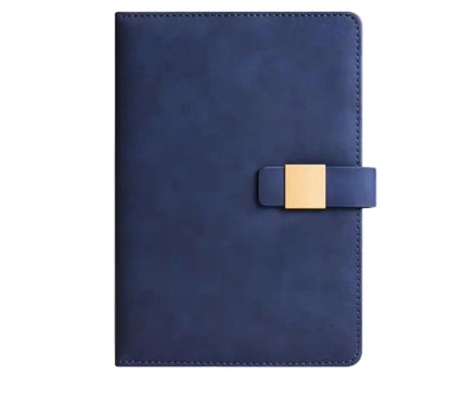 A5 PREMIUM PU LEATHER NOTEBOOK WITH MAGNETIC CLOSURE