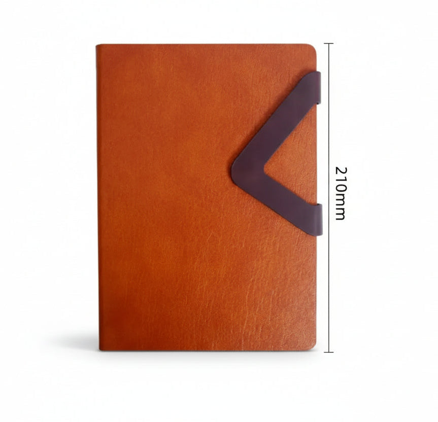 PREMIUM A5 NOTEBOOK WITH MAGNETIC CLOSURE