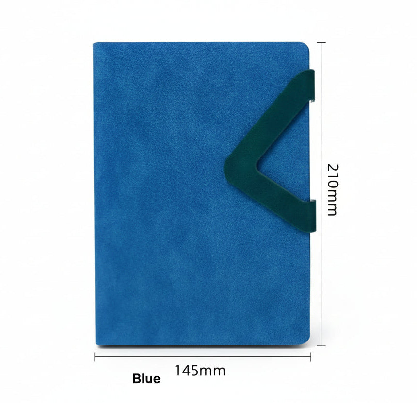 PREMIUM A5 NOTEBOOK WITH MAGNETIC CLOSURE
