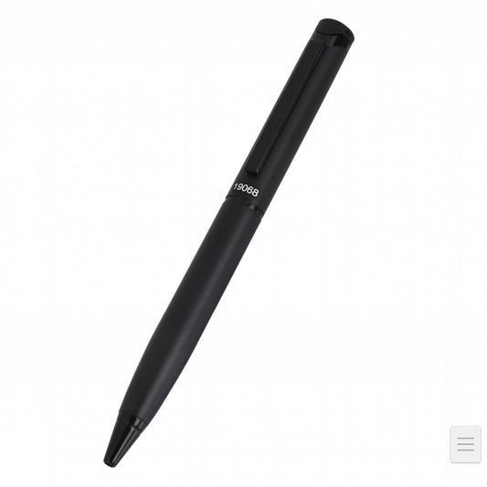 Matte Black Metal Pen – Sleek Executive Writing Instrument