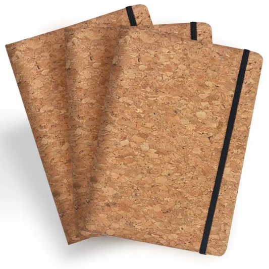 ECOFRIENDLY CORK COVER A5 PU NOTEBOOK