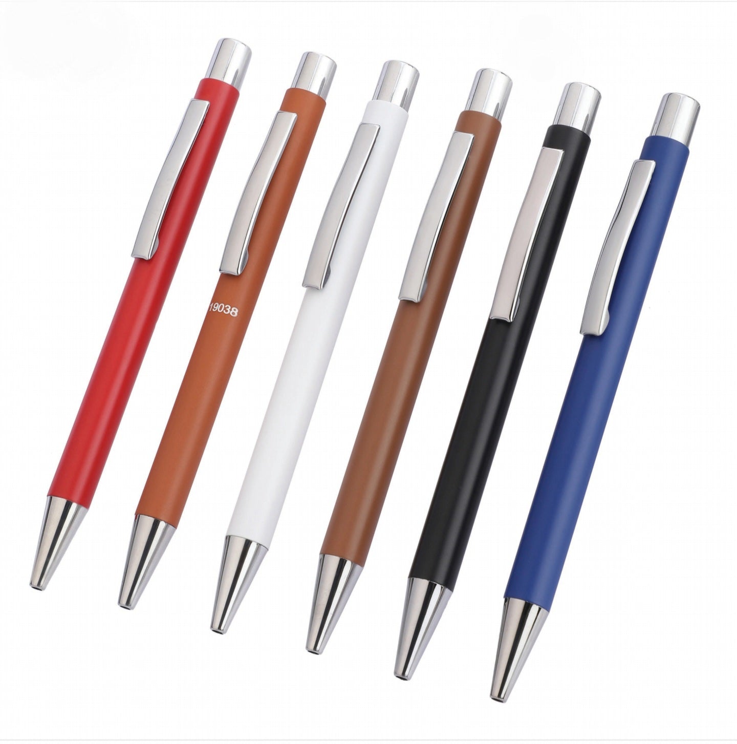 Premium Metal Ballpoint Pen – Matte Finish Multicolor Collection