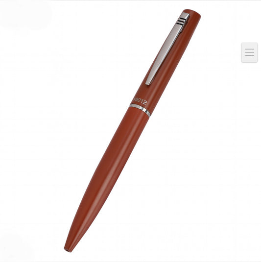 Premium Metal Ballpoint Pen – Elegant Rust Brown Finish