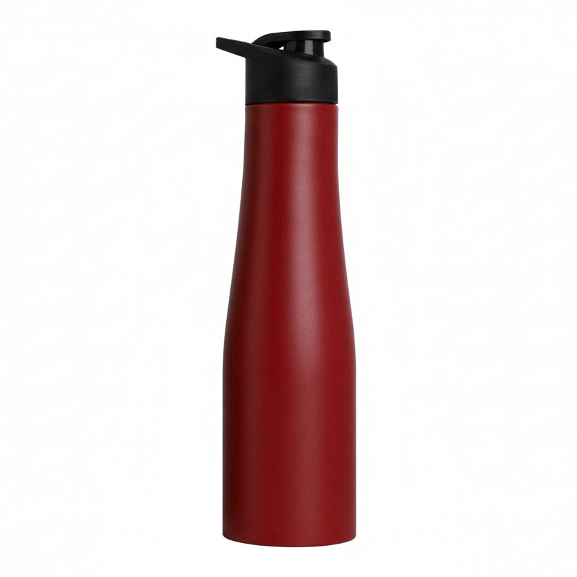 Flora Stainless Steel Sipper Cap Bottle – Single Wall (1000ml)